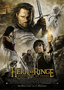 Kinoplakat: Der Herr der Ringe – Die Rückkehr des Königs