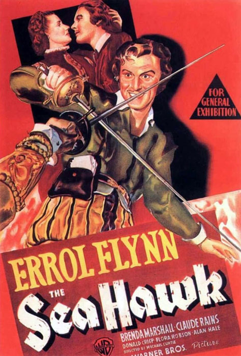 Plakatmotiv (US): The Sea Hawk (1940)