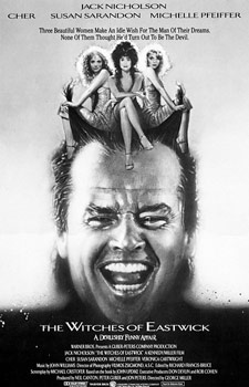 Plakatmotiv (US): The Witches of Eastwick &ndash; Die Hexen von Eastwick (1987)