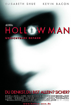 Kinoplakat: Hollow Man – Unsichtbare Gefahr Kinoplakat: Hollow Man – Unsichtbare Gefahr