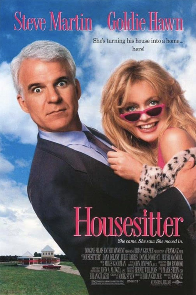 Plakatmotiv: Housesitter &ndash; L&uuml;gen haben sch&ouml;ne Beine (1992)