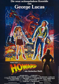 Plakatmotiv: Howard &ndash; ein tierischer Held (1986)