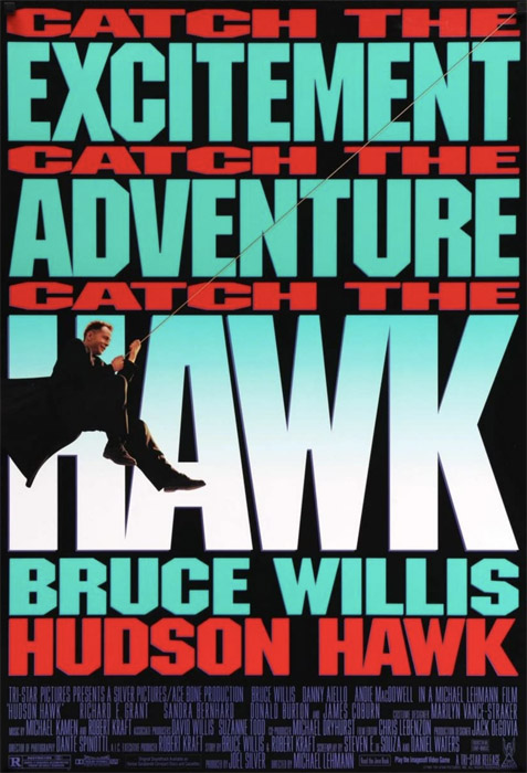 Plakatmotiv (US): Hudson Hawk (1991)