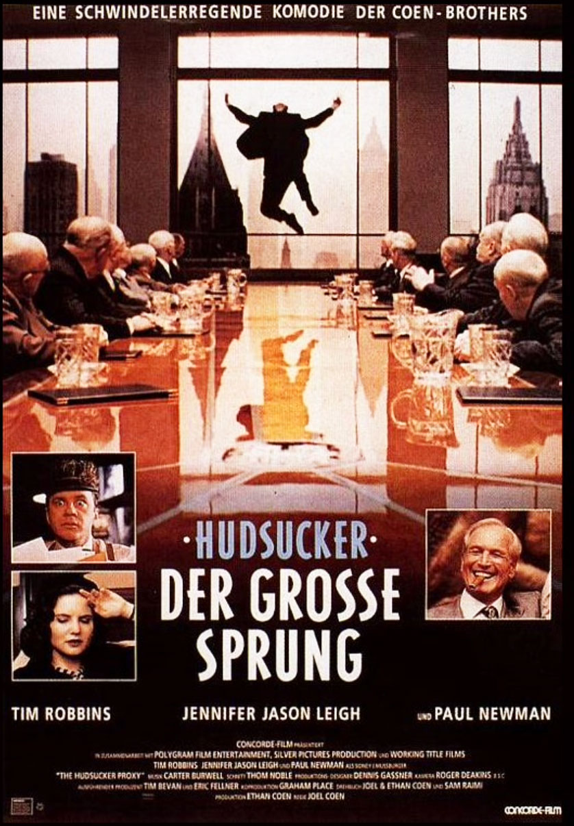 Plakatmotiv: Hudsucker &ndash; Der gro&szlig;e Sprung (1994)