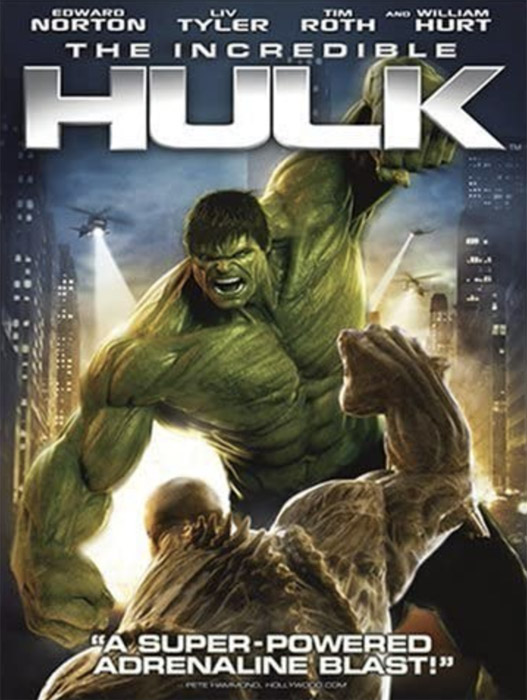 Videocover (US): The Incredible Hulk (2008)