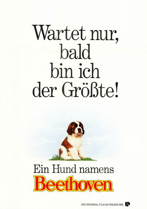 Plakatmotiv: Ein Hund namens Beethoven (1992)