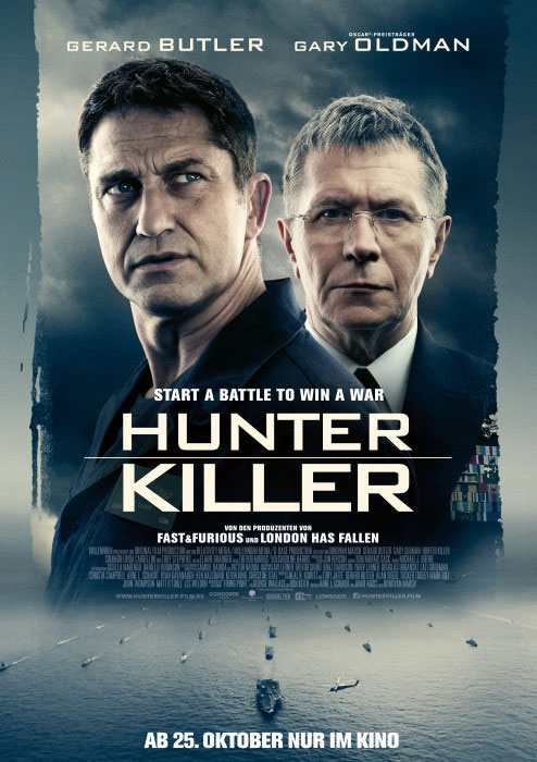 Plakatmotiv: Hunter Killer (2018) Plakatmotiv: Hunter Killer (2018)