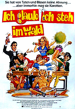 Kinoplakat: Ich glaub', ich steh' im Wald