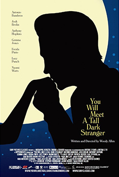 Kinoplakat (US): You will meet a tall dark Stranger