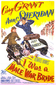 Plakatmotiv (US): I was a male War Bride (1949)