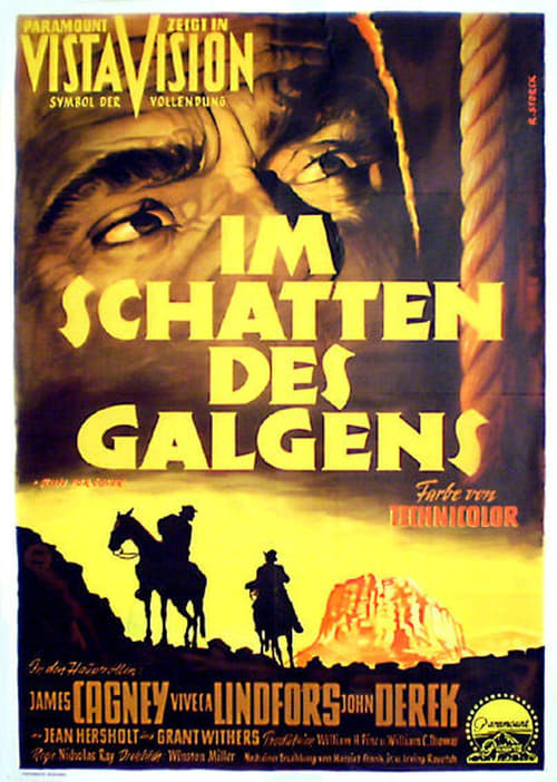 Plakatmotiv: Im Schatten des Galgens (1955)