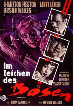 Plakatmotiv: Im Zeichen des Bösen (1958) Plakatmotiv: Im Zeichen des Bösen (1958)