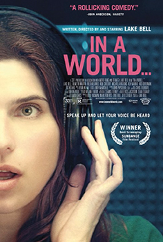 Kinoplakat: In a world Kinoplakat: In a world