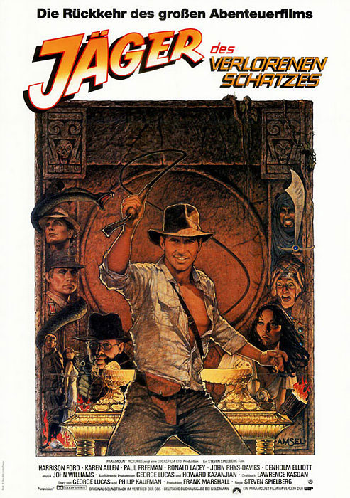 Plakatmotiv: J&auml;ger des verlorenen Schatzes (1981)