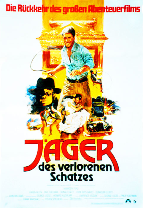 Plakatmotiv: J&auml;ger des verlorenen Schatzes (1981)