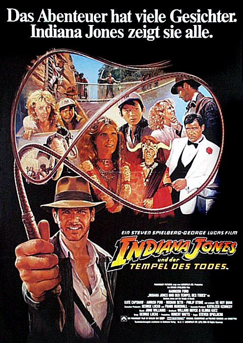 Plakatmotiv: Indiana Jones und der Tempel des Todes (1984)