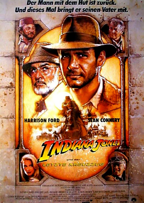 Plakatmotiv: Indiana Jones und der Letzte Kreuzzug (1989) Plakatmotiv: Indiana Jones und der Letzte Kreuzzug (1989)