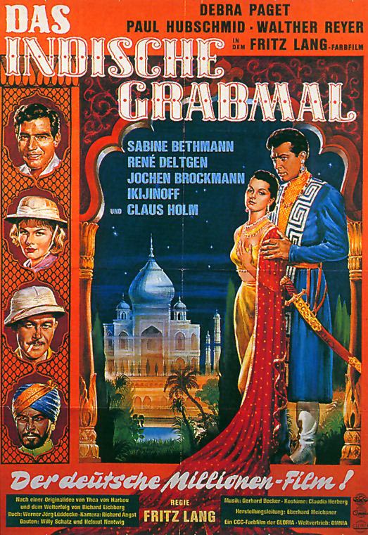 Plakatmotiv: Das indische Grabmal (1959)