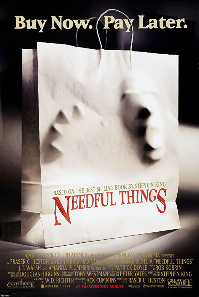 Plakatmotiv (US): Needful Things &ndash; In einer kleinen Stadt (1993)