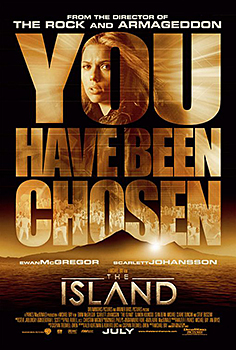 Kinoplakat (US): The Island – You have been chosen