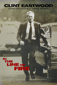 Kinoplakat (US): In the Line of Fire &ndash; Die zweite Chance