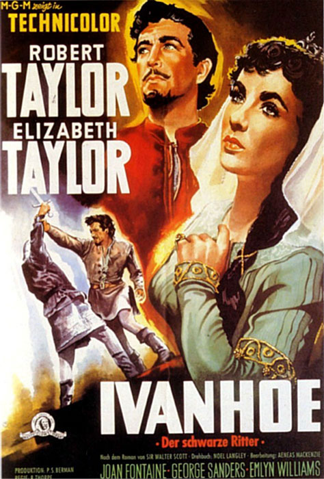 Plakatmotiv: Ivanhoe – Der schwarze Ritter (1952) Plakatmotiv: Ivanhoe – Der schwarze Ritter (1952)
