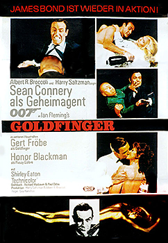 Kinoplakat: James Bond 007 &ndash; Goldfinger