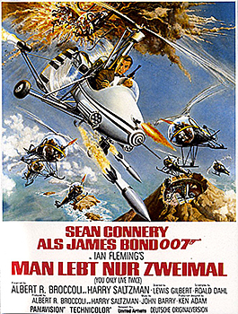 Kinoplakat: James Bond 007 &ndash; Man lebt nur zweimal