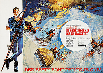 Kinoplakat: James Bond 007 &ndash; Im Geheimdienst Ihrer Majest&auml;t