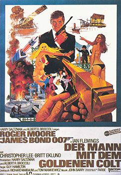 Plakatmotiv: James Bond 007 &ndash; Der Mann mit dem Goldenen Colt (1974)