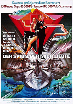 Plakatmotiv: James Bond 007 &ndash; Der Spion, der mich liebte (1974)