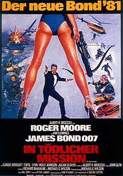 Kinoplakat: James Bond 007 &ndash; In t&ouml;dlicher Mission