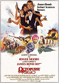 Kinoplakat: James Bond 007 &ndash; Octopussy