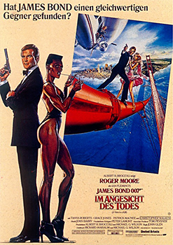 Plakatmotiv: James Bond 007 – Im Angesicht des Todes (1985) Plakatmotiv: James Bond 007 – Im Angesicht des Todes (1985)