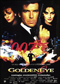 Plakatmotiv: James Bond 007 &ndash; Goldeneye (1995)
