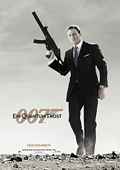 Plakatmotiv: James Bond 007 &ndash; Ein Quantum Trost (2008)