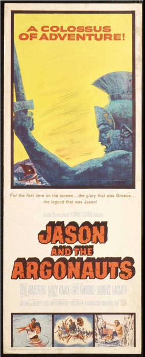 Plakatmotiv (UK): Jason und die Argonauten (1963)