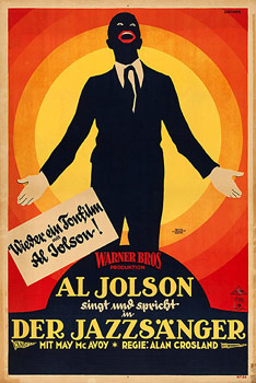 Plakatmotiv: Der Jazzsänger (1927)