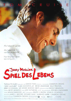 Kinoplakat: Jerry Maguire &ndash; Spiel des Lebens