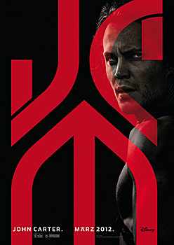Teaserplakat: John Carter &ndash; Zwischen zwei Welten (2012)
