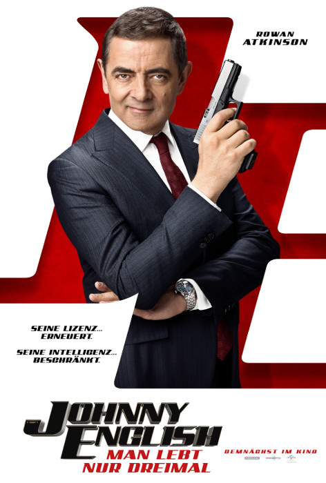 Plakatmotiv: Johnny English – Man lebt nur dreimal (2018)