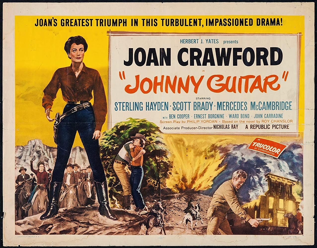 Plakatmotiv: Johnny Guitar &ndash; Wenn Frauen hassen (1954)