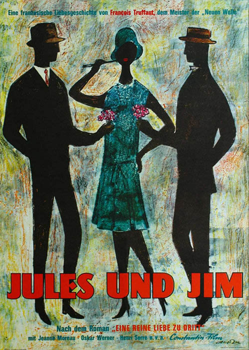 Plakatmotiv: Jules und Jim (1962)