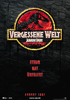 Kinoplakat: Vergessene Welt &ndash; Jurassic Park