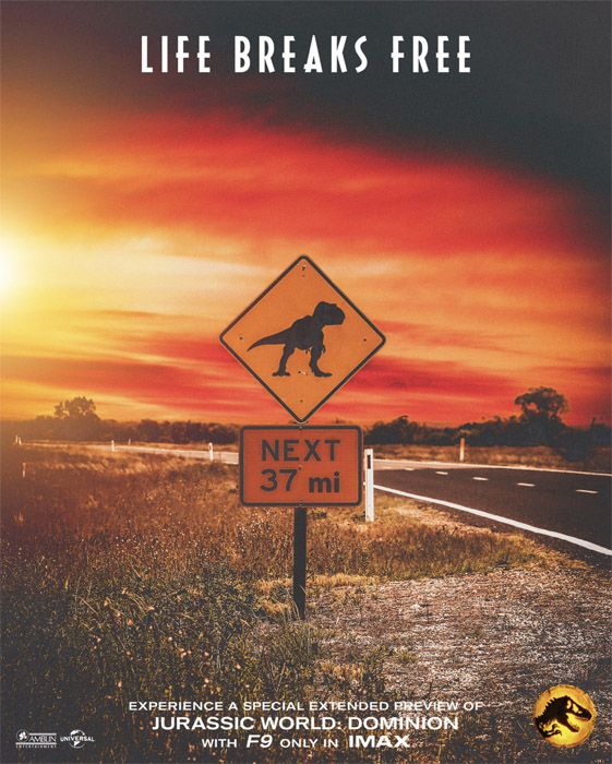 Plakatmotiv (US): Jurassic World Dominion (2022)