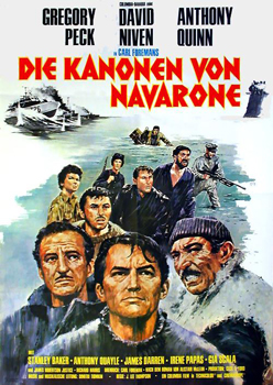Plakatmotiv: Die Kanonen von Navarone (1961)