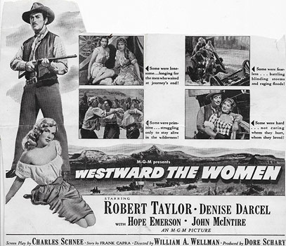 Plakatmotiv (US): Westward the Women (1951)