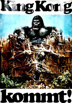 Plakatmotiv: King Kong (1976)