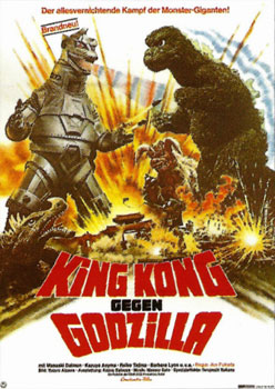 Plakatmotiv: King Kong gegen Godzilla (1974)