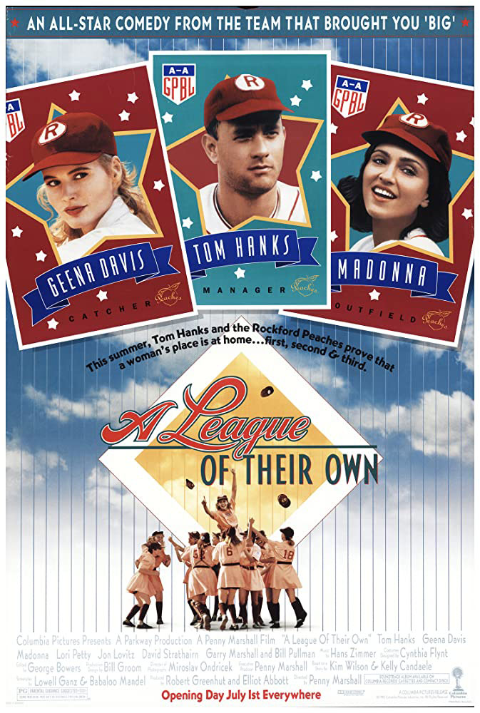 Plakatmotiv (US): A League of Their Own &ndash; Eine Klasse f&uuml;r sich (1992)
